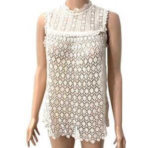 LILI's Closet Transparent Dress Blouse Women Sz XS Slightly Used